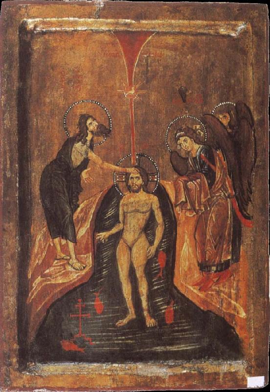 unknow artist The Baptism of Christ